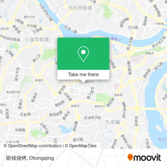 眼镜烧烤 map