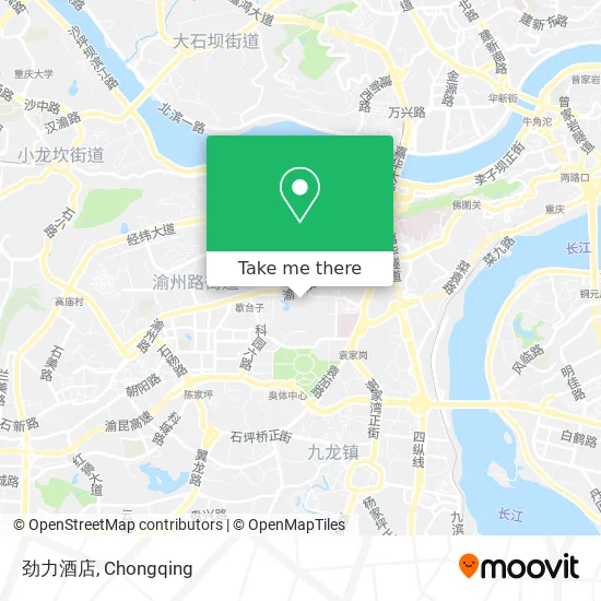 劲力酒店 map