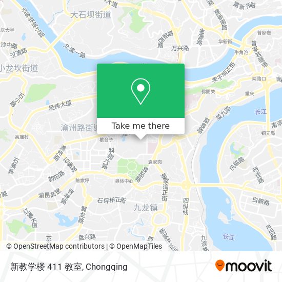 新教学楼 411 教室 map