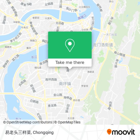 易老头三样菜 map