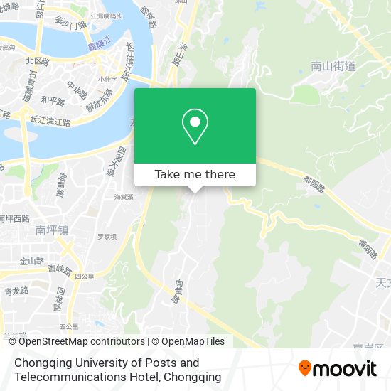 Chongqing University of Posts and Telecommunications Hotel map