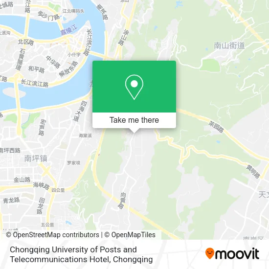 Chongqing University of Posts and Telecommunications Hotel map