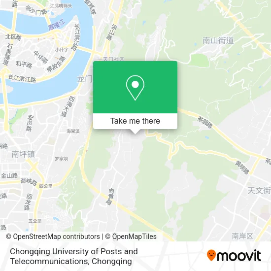 Chongqing University of Posts and Telecommunications map