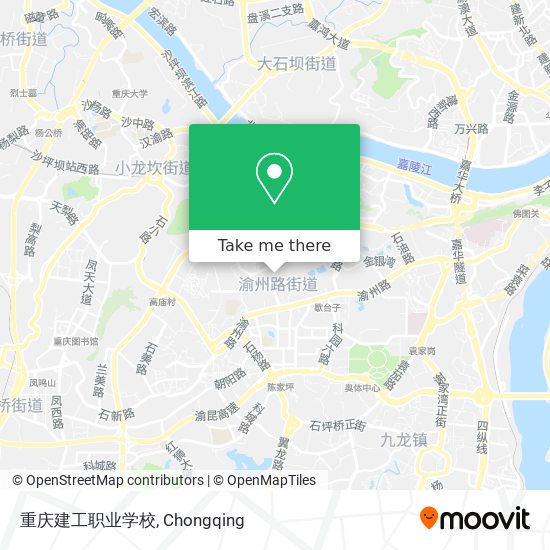 重庆建工职业学校 map