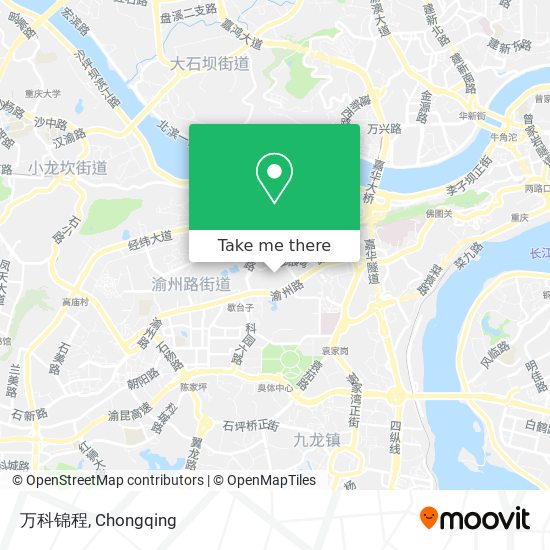 万科锦程 map