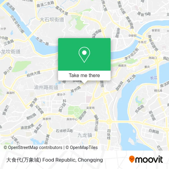 大食代(万象城) Food Republic map