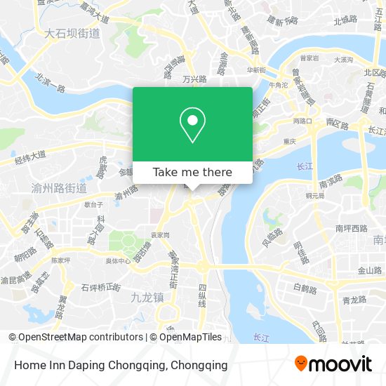 Home Inn Daping Chongqing map