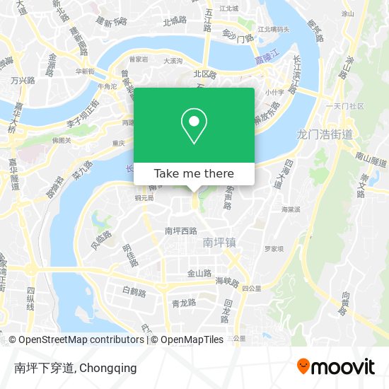南坪下穿道 map