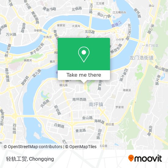 轻轨工贸 map