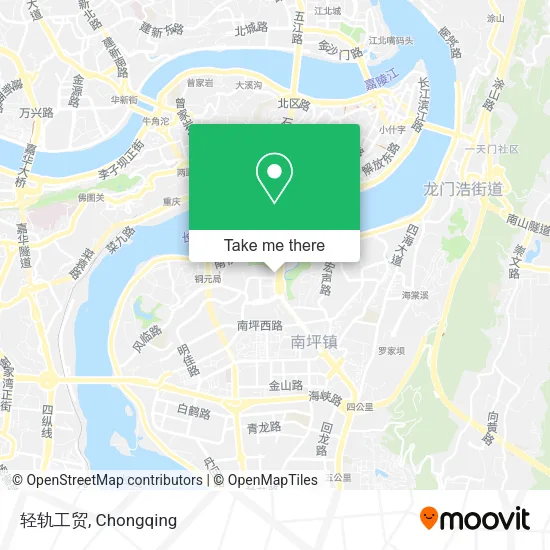 轻轨工贸 map