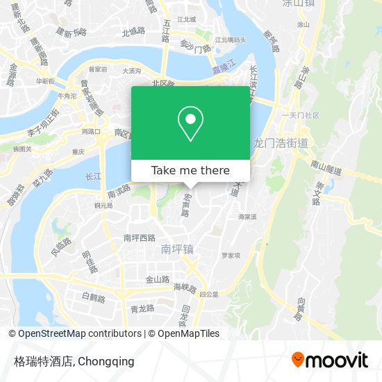 格瑞特酒店 map