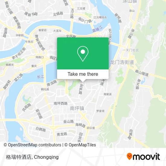 格瑞特酒店 map