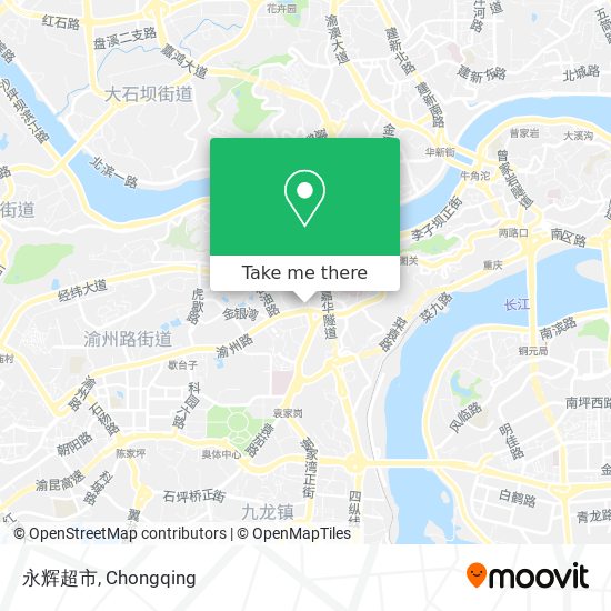 永辉超市 map