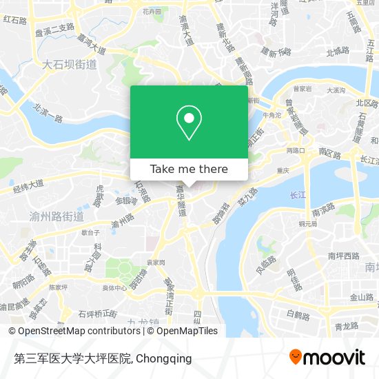 第三军医大学大坪医院 map