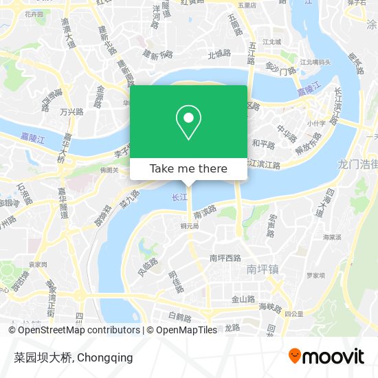 菜园坝大桥 map