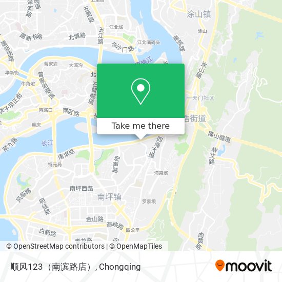 顺风123（南滨路店） map