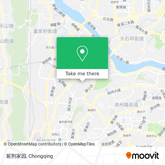 紫荆家园 map