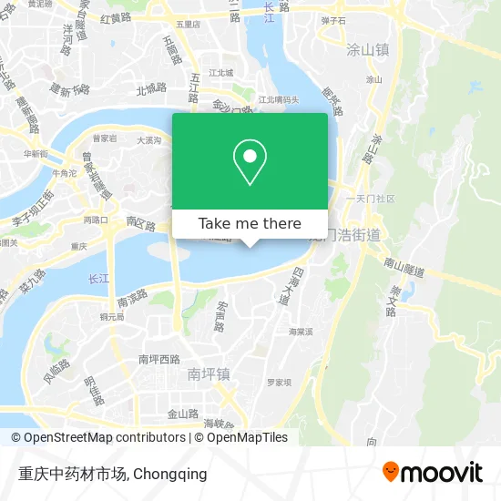 重庆中药材市场 map
