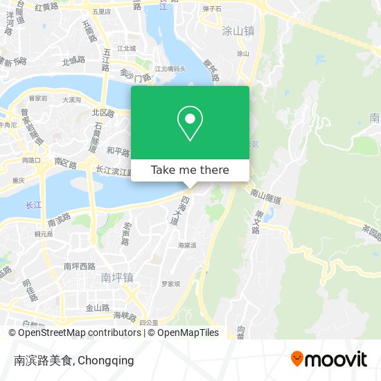 南滨路美食 map