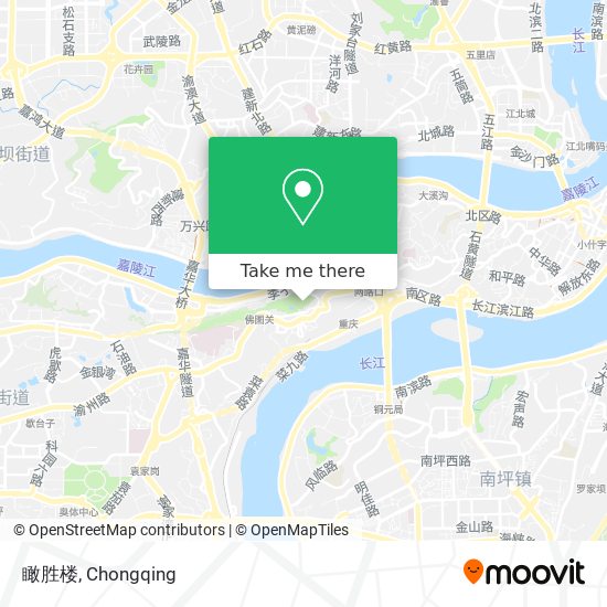 瞰胜楼 map