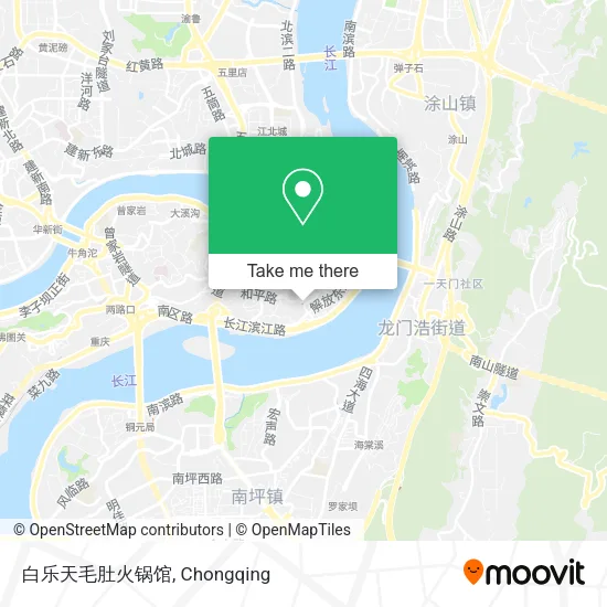 白乐天毛肚火锅馆 map