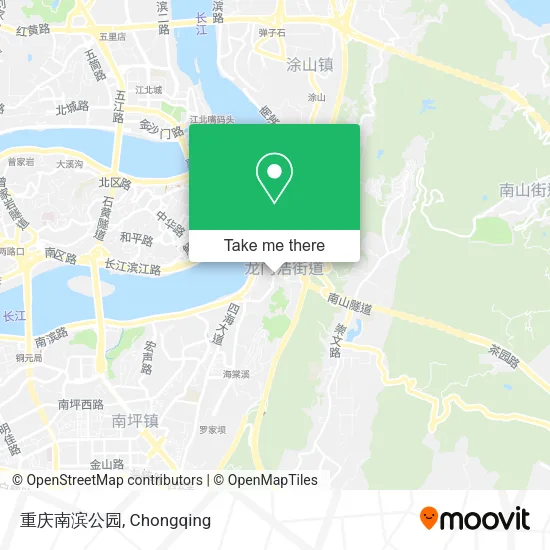 重庆南滨公园 map