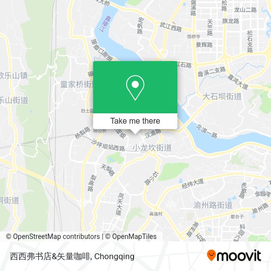 西西弗书店&矢量咖啡 map