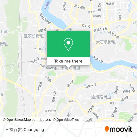 三福百货 map