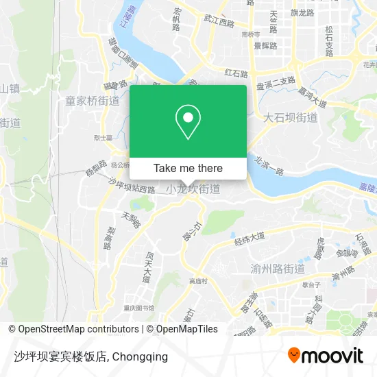 沙坪坝宴宾楼饭店 map