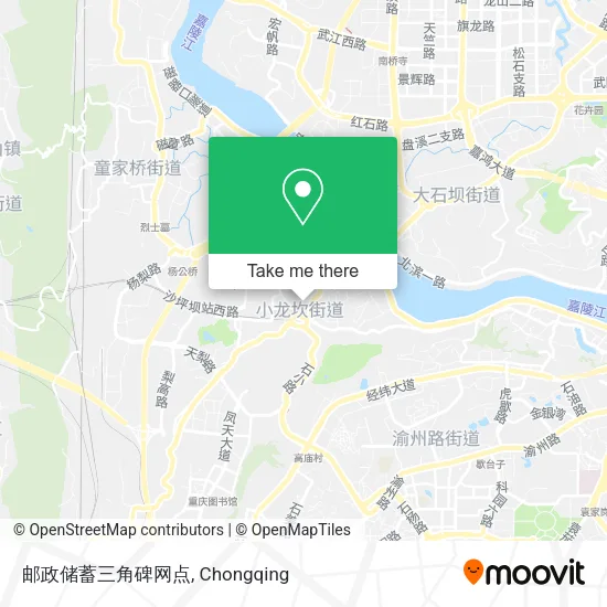 邮政储蓄三角碑网点 map