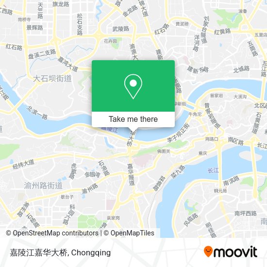 嘉陵江嘉华大桥 map
