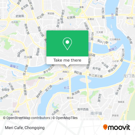 Meri Cafe map