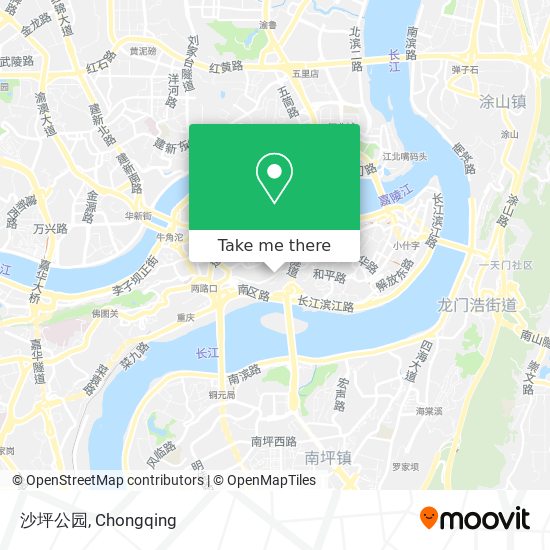 沙坪公园 map