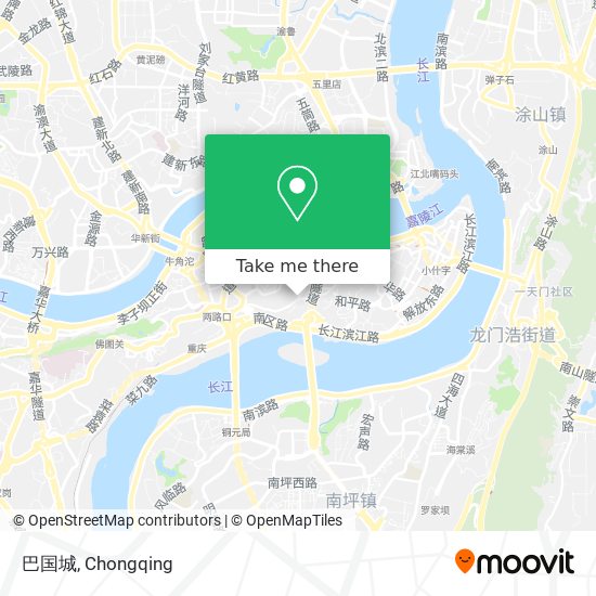 巴国城 map