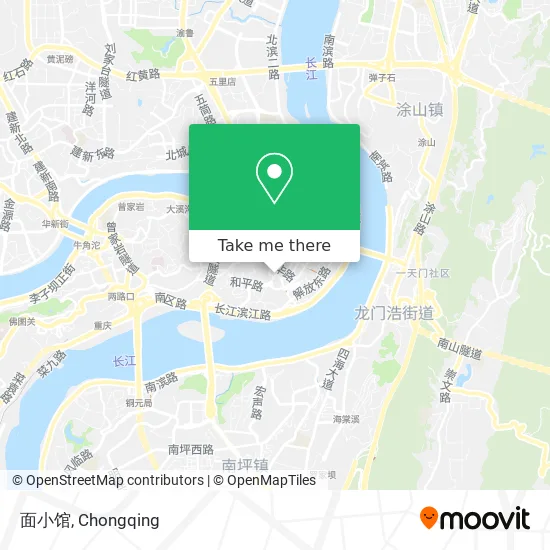 面小馆 map
