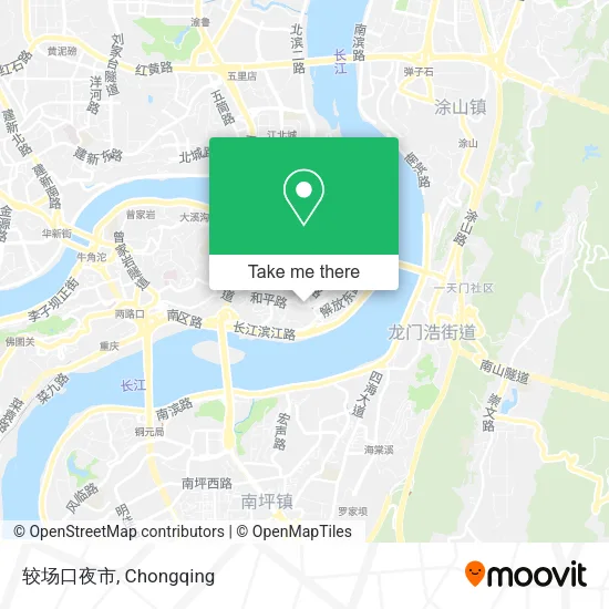 较场口夜市 map