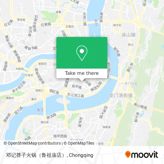 邓记莽子火锅（鲁祖庙店） map
