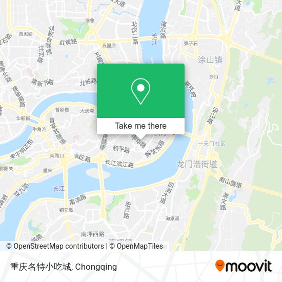 重庆名特小吃城 map