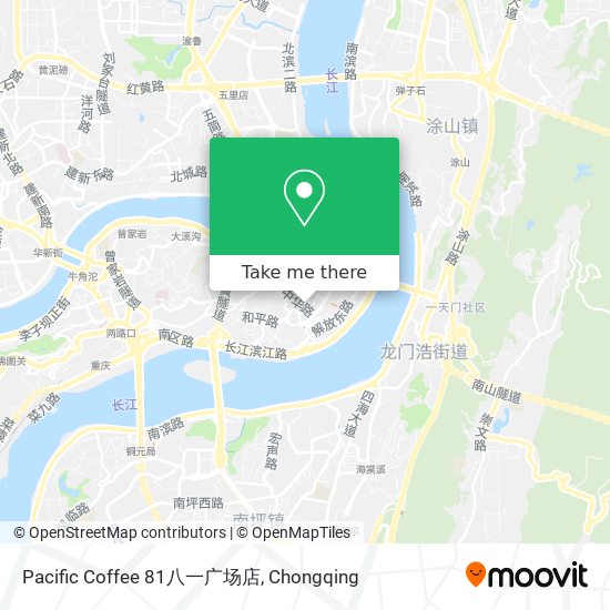 Pacific Coffee 81八一广场店 map
