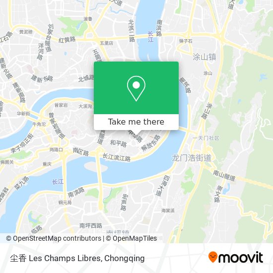 尘香 Les Champs Libres map