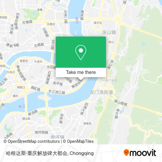 哈根达斯-重庆解放碑大都会 map
