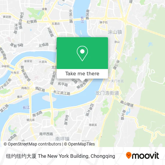 纽约纽约大厦 The New York Building map