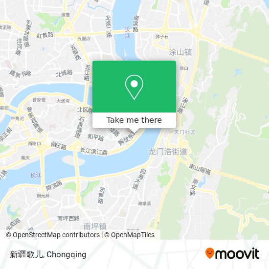 新疆歌儿 map
