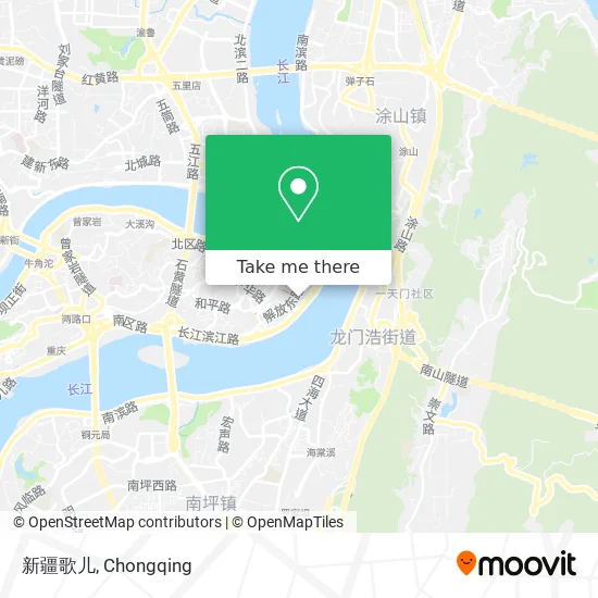 新疆歌儿 map