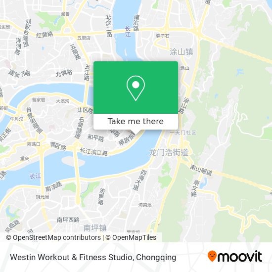 Westin Workout & Fitness Studio map