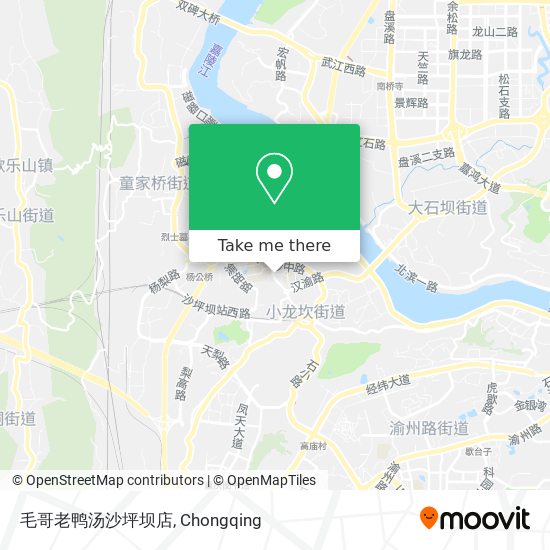 毛哥老鸭汤沙坪坝店 map