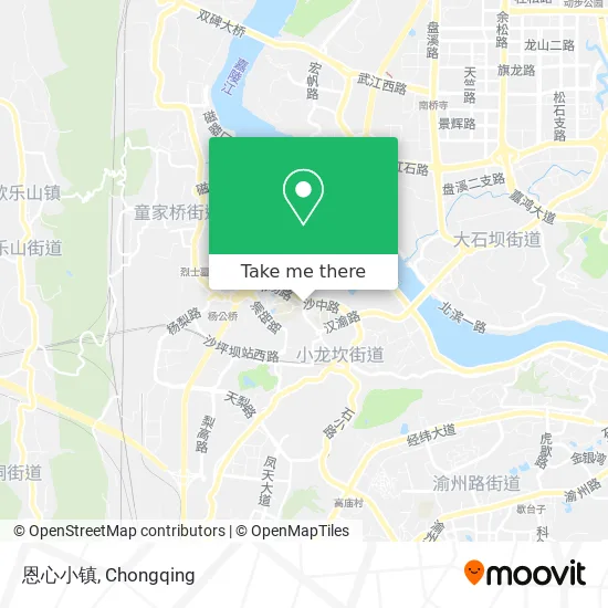 恩心小镇 map