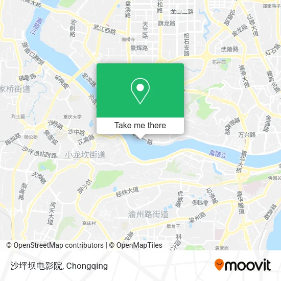沙坪坝电影院 map