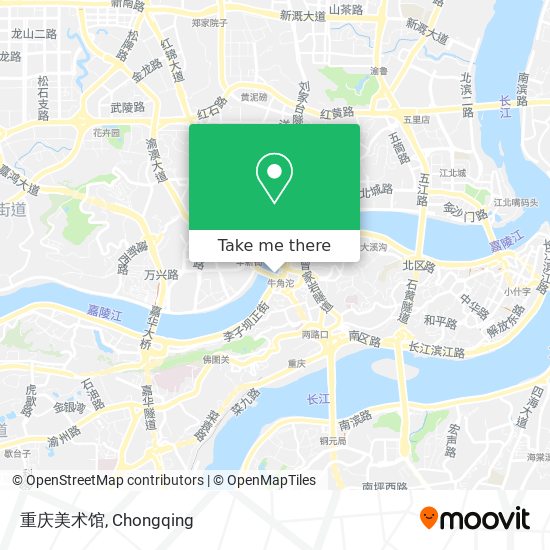 重庆美术馆 map