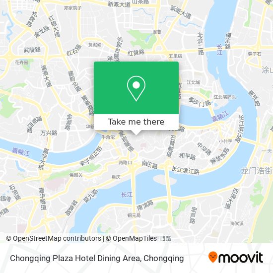 Chongqing Plaza Hotel Dining Area map